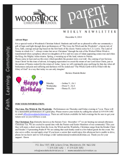 Download - Woodstock Christian School