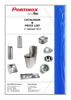 Sanitary Ware Product Catalog