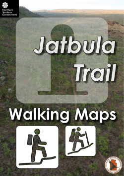 Jatbula Trail Information Booklet - Walking Maps