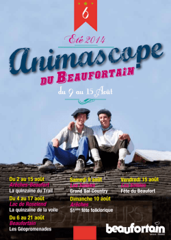 du 9 au 15 Ao&ucirc;t