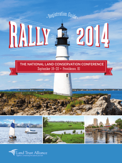 Registration Guide - Land Trust Alliance