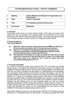 Hydrogen Powered Vehicle Project PDF 34 KB