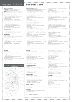 Fiche SF3200 F-GB inventaire P425-MAI 2014.indd