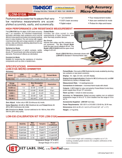 IET Labs LOM-504 4-Terminal Heavy Duty Kelvin Clip
