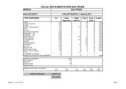 Note de calculs EF