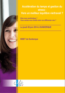 JT gestion du stress et du temps GESTT 001