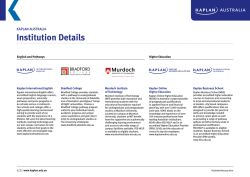 Institution Details