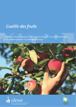 Cueillir des fruits (PDF)