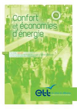 Brochure technique FR CH DX / HPE + - ETT