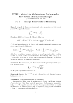 TD1 - IPhT