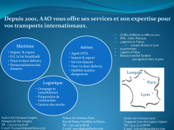 Depuis 2001, AAO vous offre ses services et son expertise pour vos