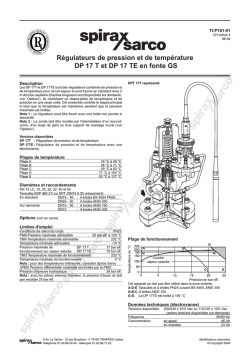 Régulateurs DP 17 T et DP 17 TE.indd