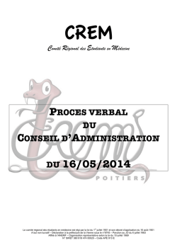 DU 16/05/2014