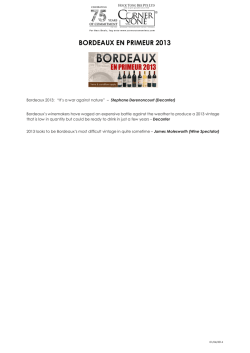 info! - CornerStone Wines