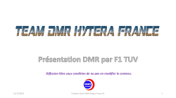 F1TUV - dmr france