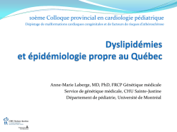 Dre Laberge - CHU Sainte-Justine