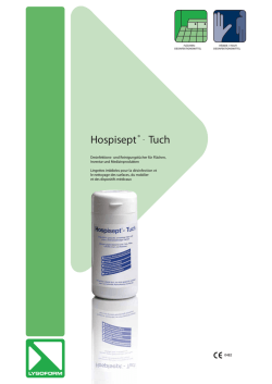 Hospisept&reg; Tuch - Johanniter Kaufhaus