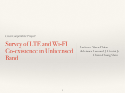Survey of LTE and Wi-FI Co-existence in Unlicensed Band