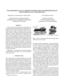 TWO-DIMENSIONAL LOCAL TERNARY PATTERNS USING
