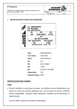 Identification Essieux Assali Stefen Rev[...]