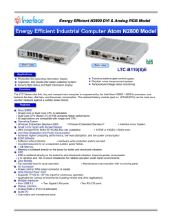 LTC-B119(S) - Interface Amita Solutions, Inc.