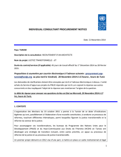 IC - Procurement Notices