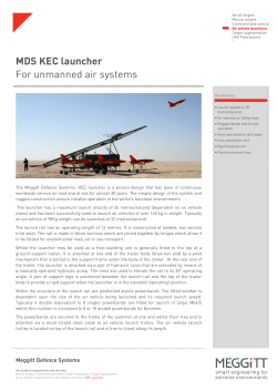 KEC Launcher PDF file - Meggitt Defence Systems UK