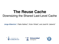 The Reuse Cache