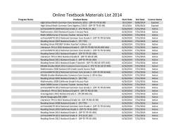 Detailed list including expiration dates