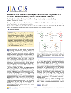 Intramolecular Redox-Active Ligand-to-Substrate Single