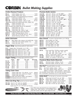 Price List, Jackets, Lead, Supplies