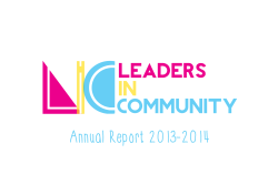 LiC Annual Report 2014 compressed