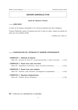 proces-verbaux des reunions