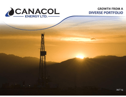 LLA 23 - Canacol Energy Ltd.