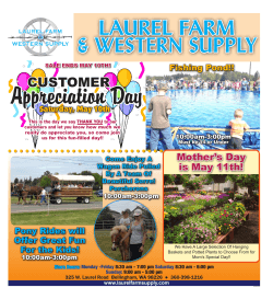 Appreciation Day - Laurel Farm and Western Supply
