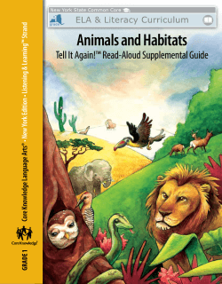 Animals and Habitats - Madison
