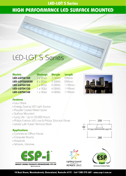 LED-LGT S Series