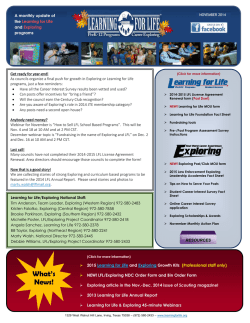 download - Learning for Life