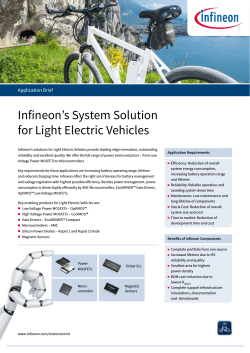Infineon Application Brief LEV
