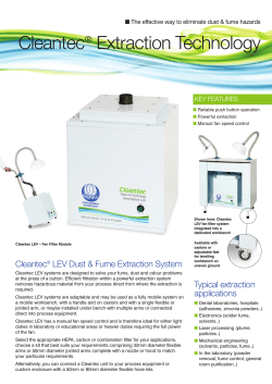Cleantec Extraction Technology
