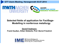 full presentation - RWTH Aachen University