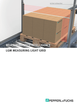 Measuring with intelligence - LGM measuring light