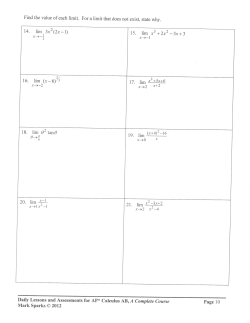 x-+0 x - TeacherWeb