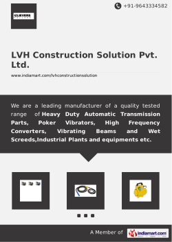 LVH Construction Solution Pvt. Ltd., Navi Mumbai