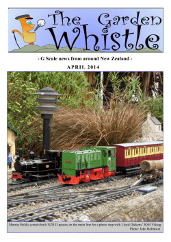 APRIL 2014 - Georgia Garden Railway Society