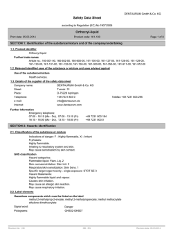 Safety Data Sheet