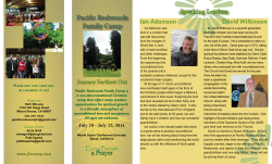 JFO Camp Brochure 2014