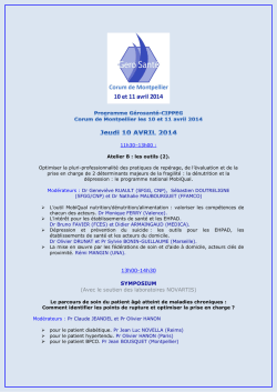 Jeudi 19 mars &agrave; 19h