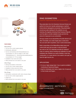 Download MeasuRing&trade; TLD Dosimeter Datasheet