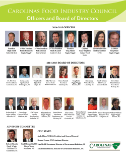 Board of Directors 2014_2015.indd